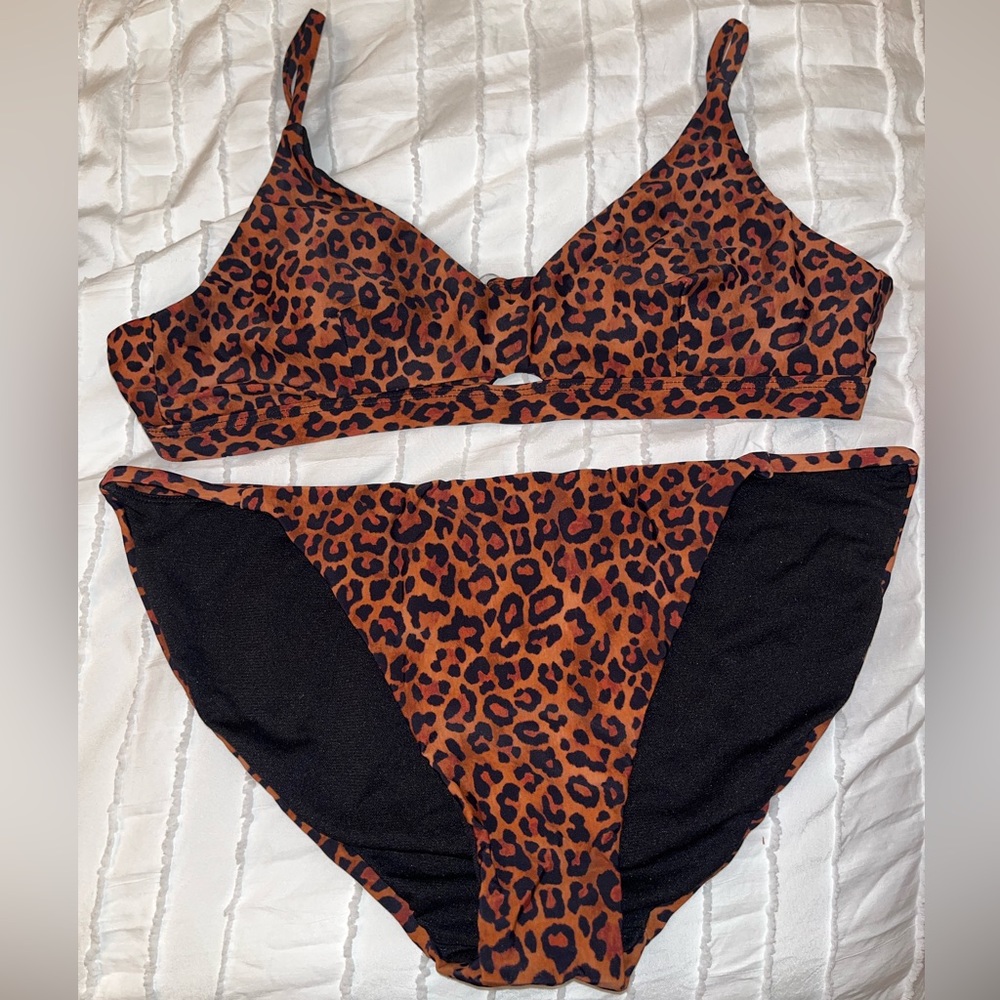 Cheetah Print bikini size M